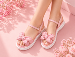 Women's Bow Platform Sandals – Stylish Casual Comfort Sandals